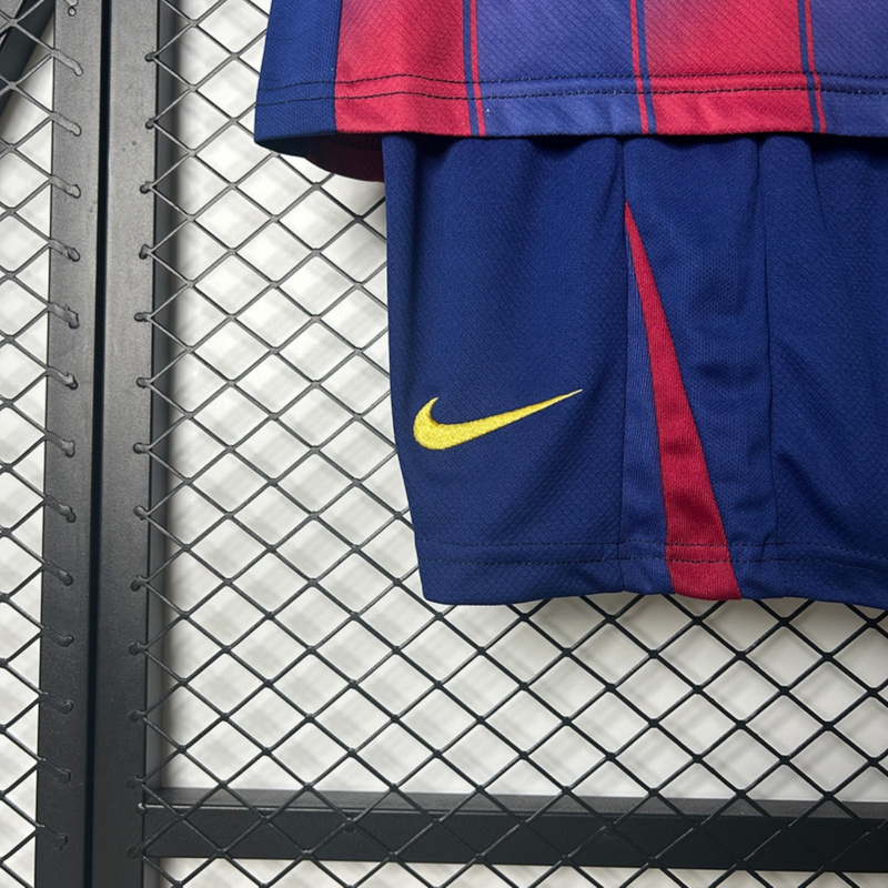 2025/26 Barcelona Home jersey kids Kits size: 16-28