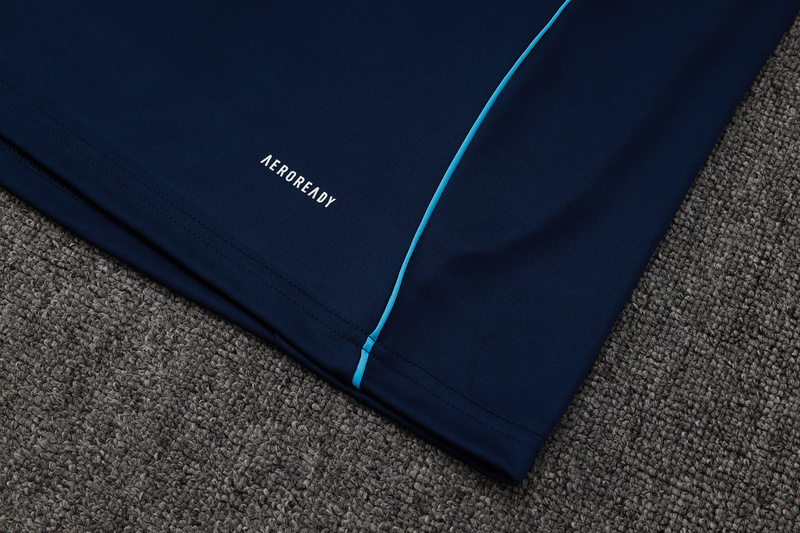 202526 Arsenal Royal blue Long-sleeved half-pull training kit Football team kit