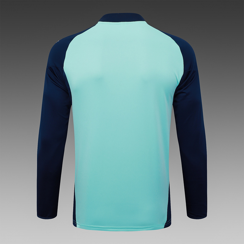 202526 Arsenal Light green Long-sleeved half-pull training kit Football team kit