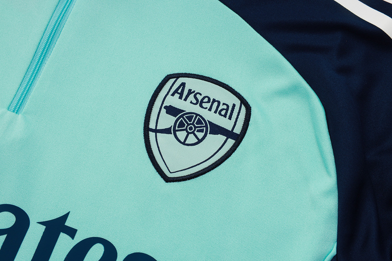 202526 Arsenal Light green Long-sleeved half-pull training kit Football team kit