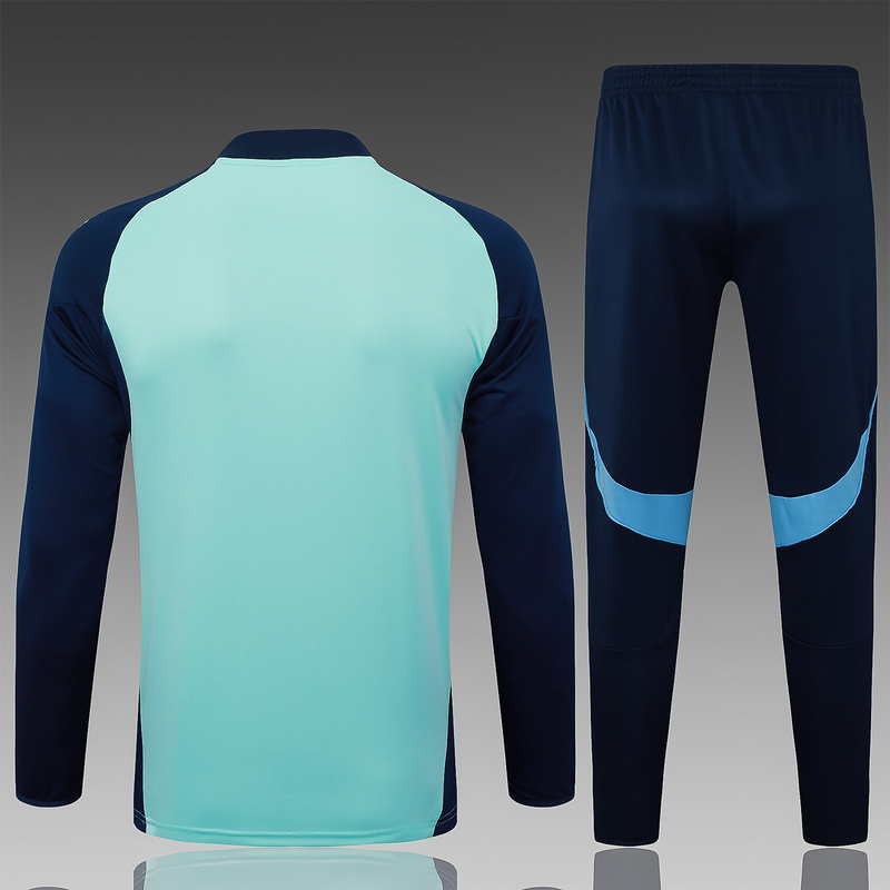 202526 Arsenal Light green Long-sleeved half-pull training kit Football team kit