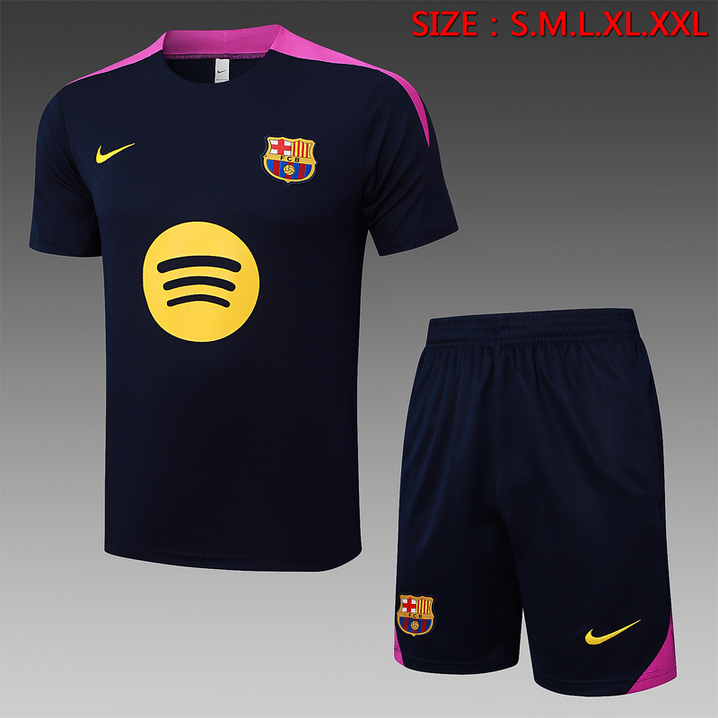 2025/26 Barcelona Blue Training Set Shirt and Shorts