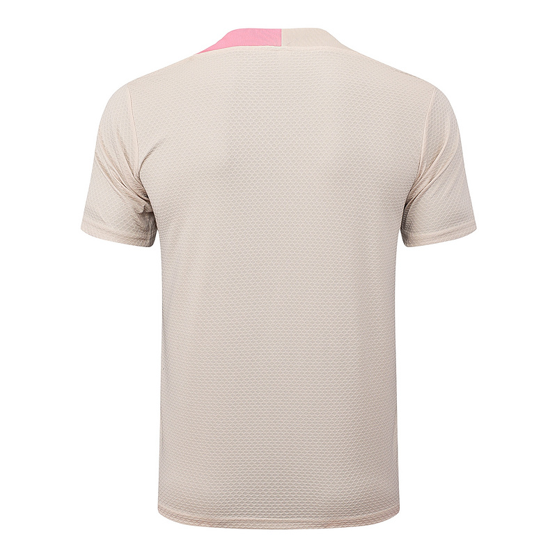 2025/26 Barcelona beige Training Set Shirt and Shorts