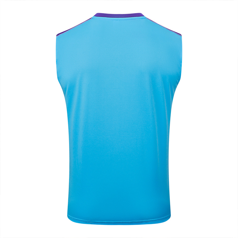 2025/26 Real Madrid Light blue Training Set Shirt and Shorts