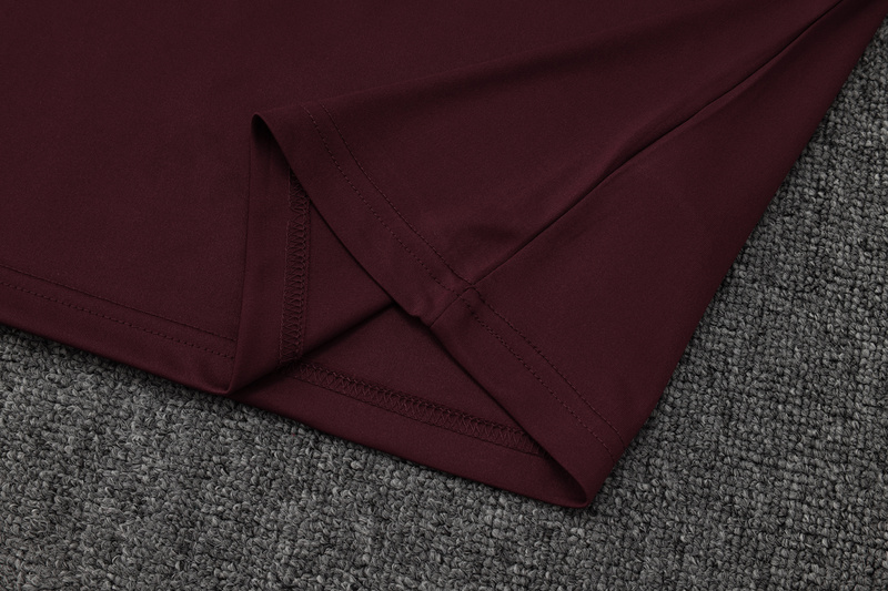 2025/26 Bayern Munich maroon Training Set Shirt and Shorts
