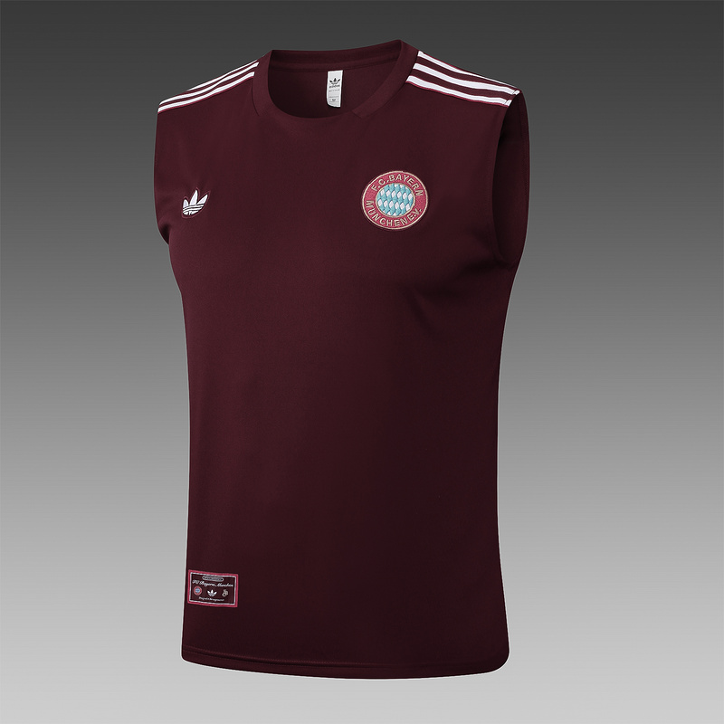 2025/26 Bayern Munich maroon Training Set Shirt and Shorts