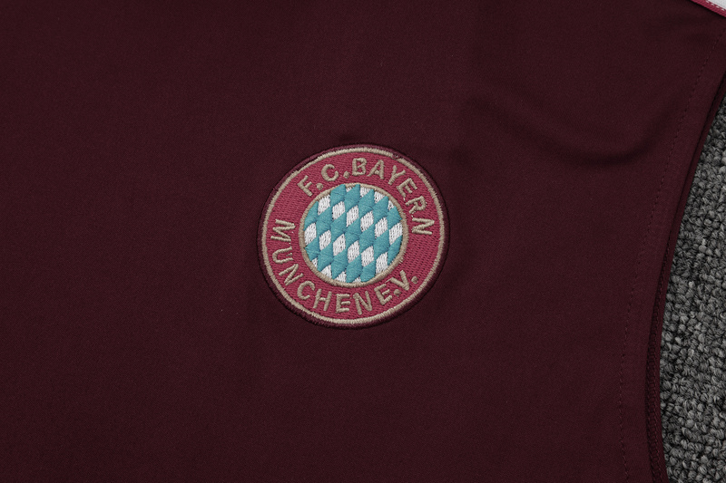 2025/26 Bayern Munich maroon Training Set Shirt and Shorts