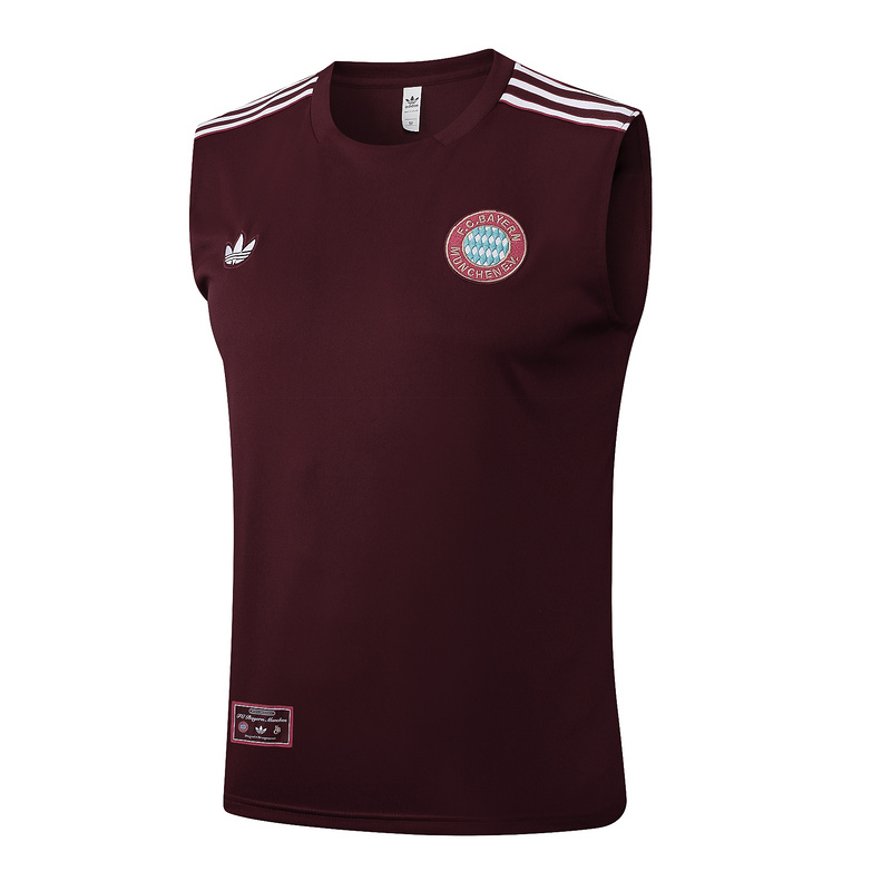 2025/26 Bayern Munich maroon Training Set Shirt and Shorts