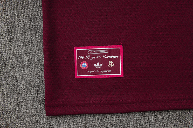 2025/26 Bayern Munich maroon Training Set Shirt and Shorts