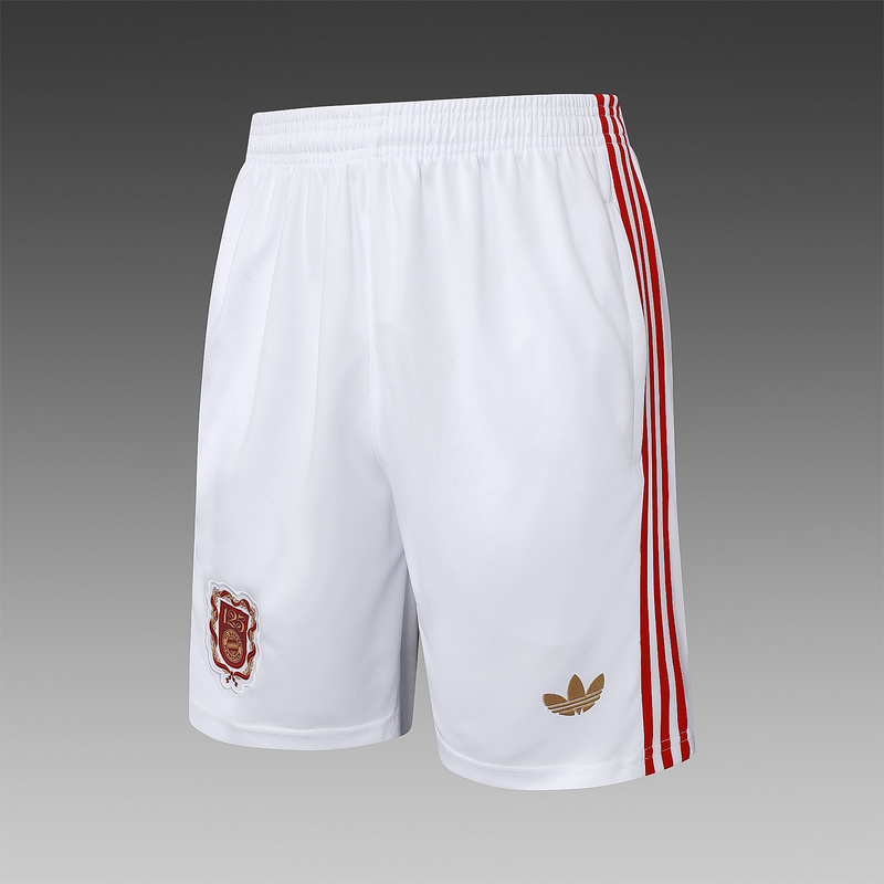 2025/26 Bayern Munich White Training Set Shirt and Shorts