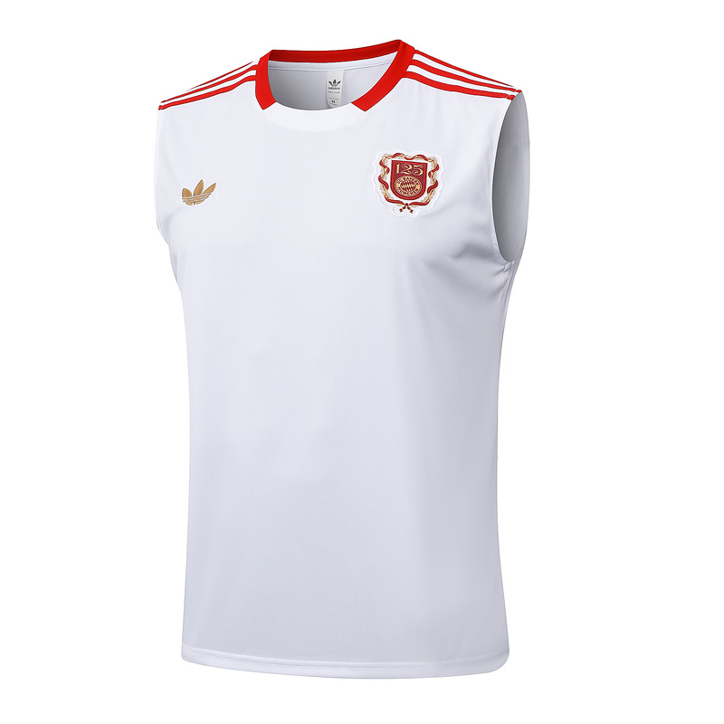 2025/26 Bayern Munich White Training Set Shirt and Shorts