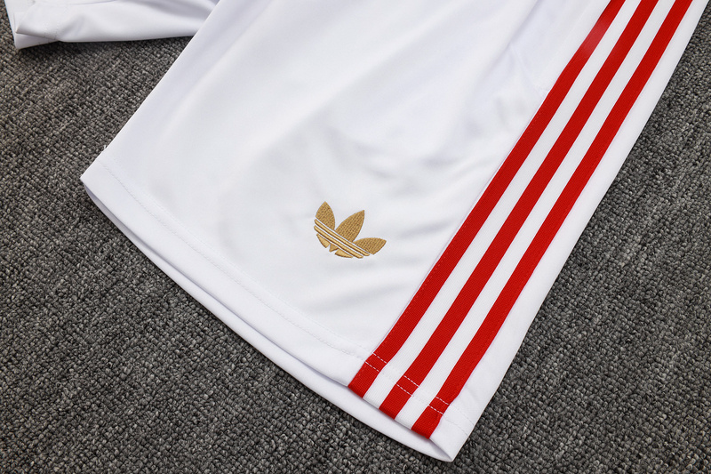 2025/26 Bayern Munich White Training Set Shirt and Shorts