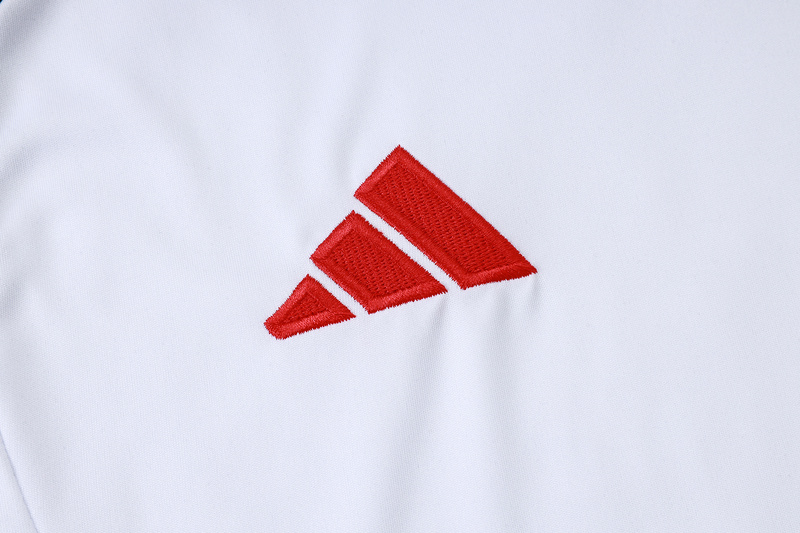 2025/26 Flamengo White Training Set Shirt and Shorts