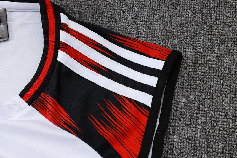 2025/26 Flamengo White Training Set Shirt and Shorts