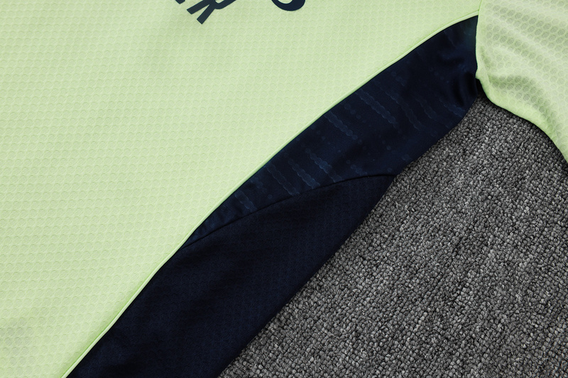 2025/26 Real Madrid Light green Training Set Shirt and Shorts