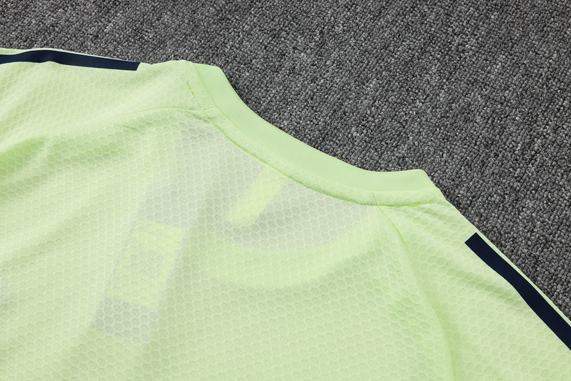2025/26 Real Madrid Light green Training Set Shirt and Shorts