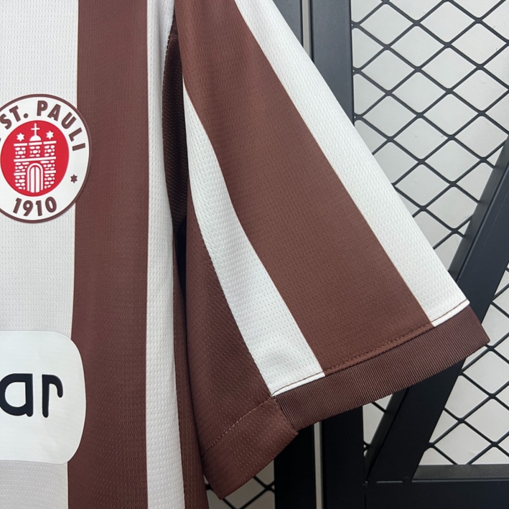 2025/26 FC St. Pauli Home Jersey Fan Version