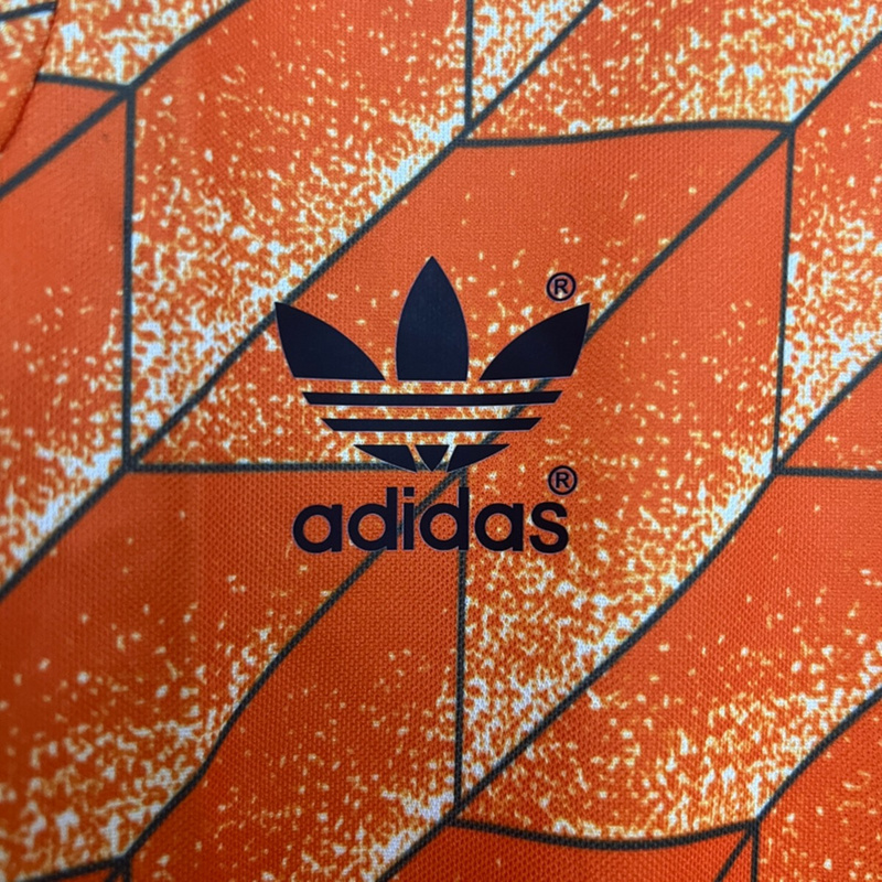 Retro Netherland 1988 Home jersey Kid Kits Size 16-28