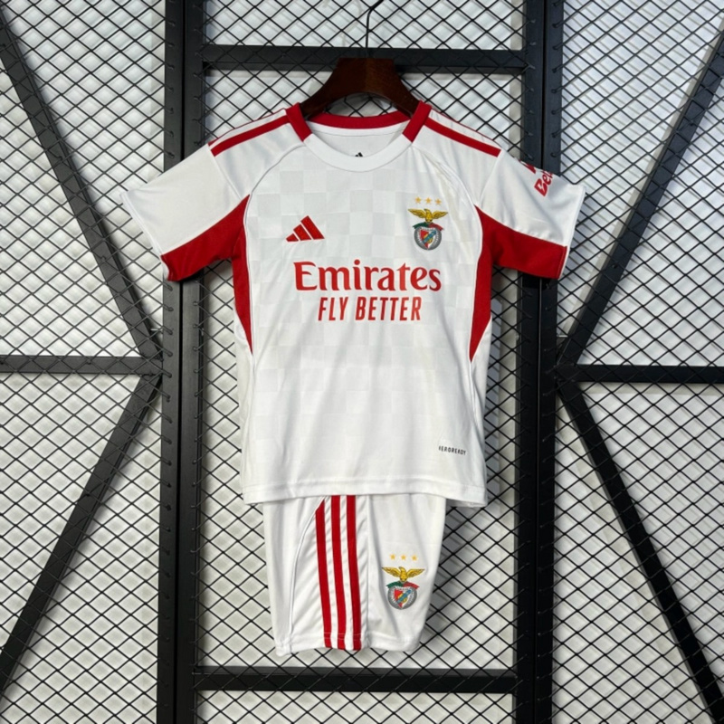 2025/26 Benfica Away jersey kids Kits size: 16-28