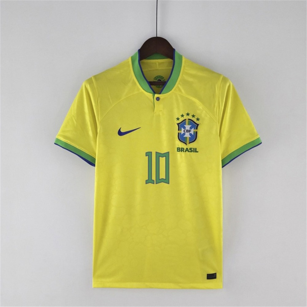 2022 Brazil World Cup jersey home jersey Fan Version