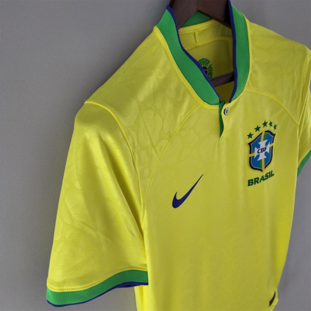 2022 Brazil World Cup jersey home jersey Fan Version