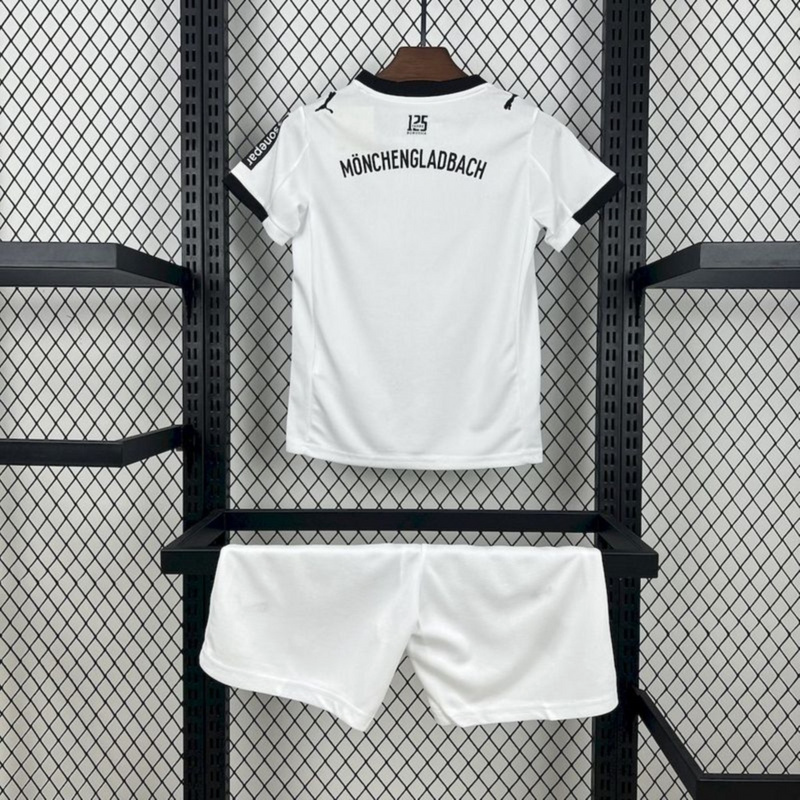2025/26 Borussia Mönchengladbach Home jersey kids Kits size: 16-28