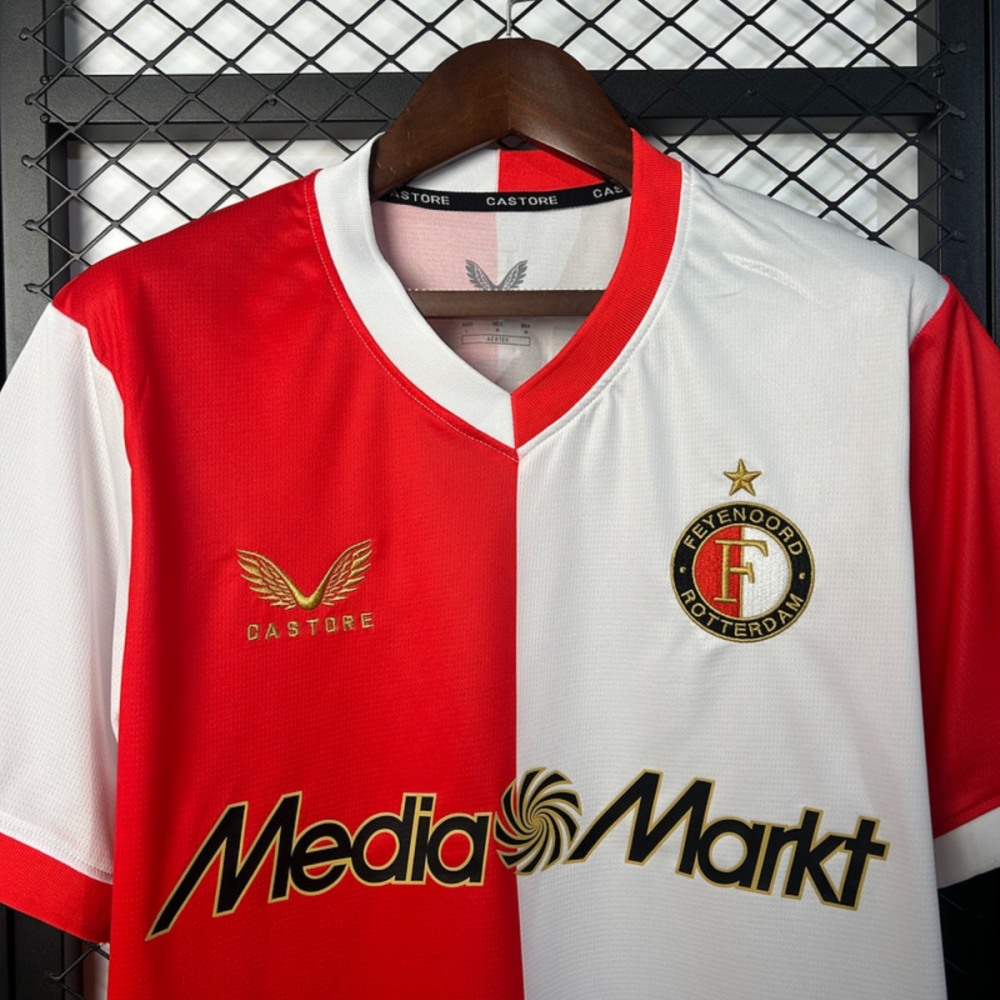 2025/26 Feyenoord Rotterdam Home jersey Fan version