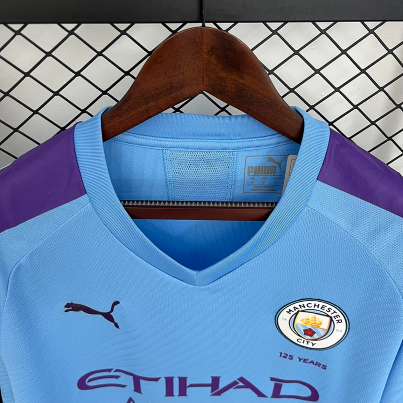 Retro Manchester City 2019/20 Home jersey Fan Version