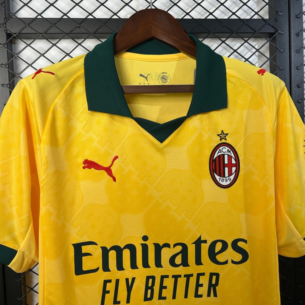2025/26 AC Milan Second Away Jersey Fan Version