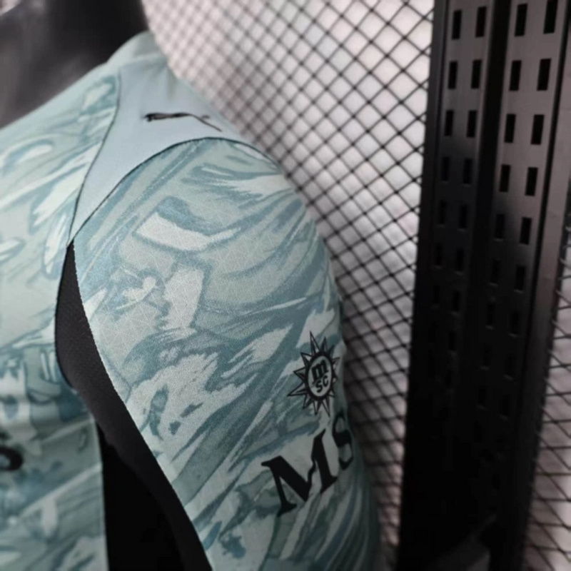 2025/26 AC Milan Second Away Long Sleeve Jersey Player Version