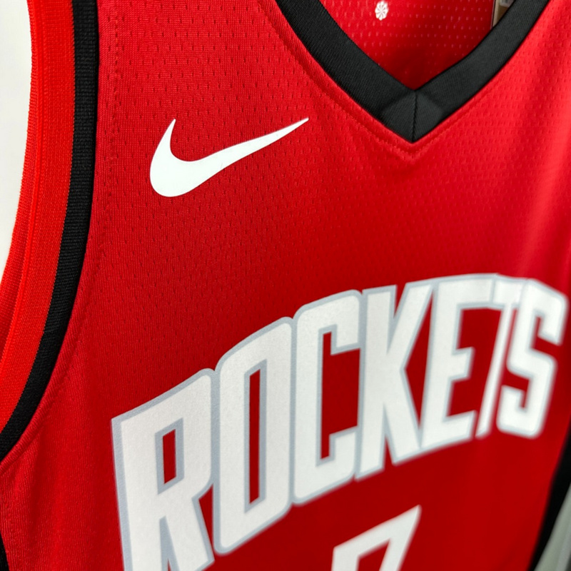 NBA Houston Rockets V-Neck Red Jersey DURANT#7 S-XXL