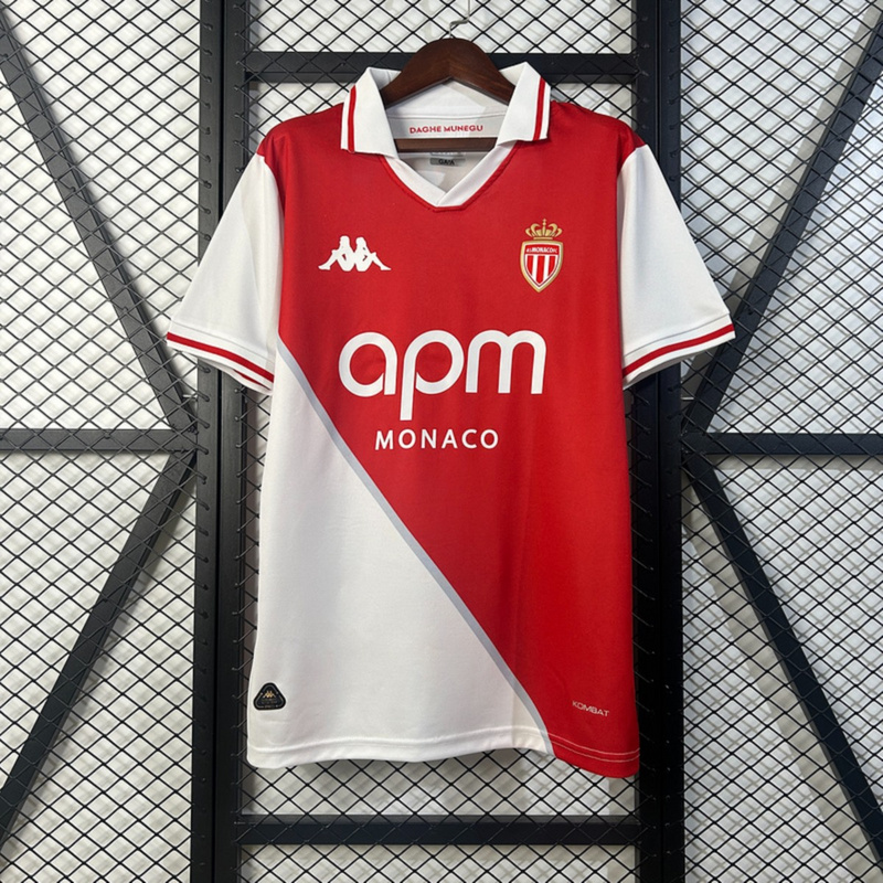 2025/26 Monaco Home jersey Fan version