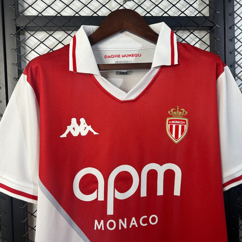 2025/26 Monaco Home jersey Fan version