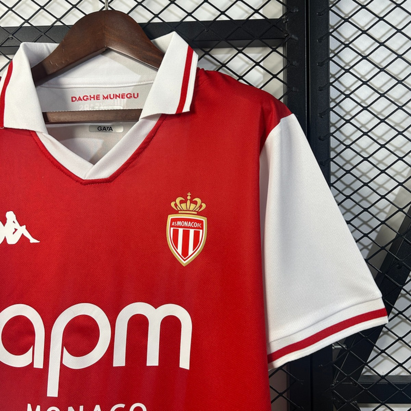 2025/26 Monaco Home jersey Fan version