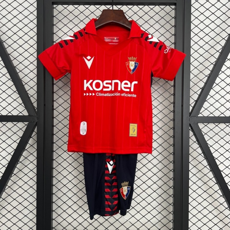 2025/26 Osasuna away jersey kids Kits size: 16-28