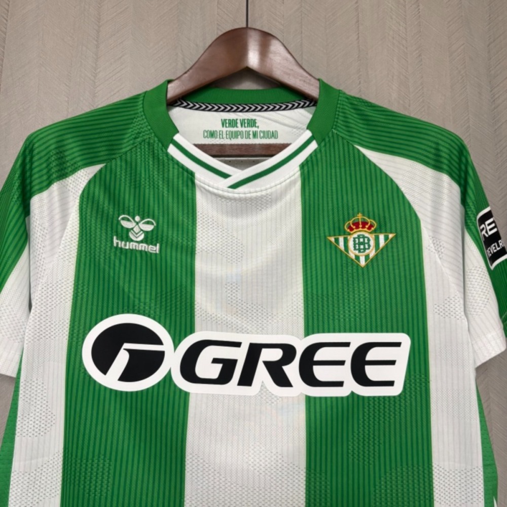 2025/26 Real Betis Home jersey Fan version