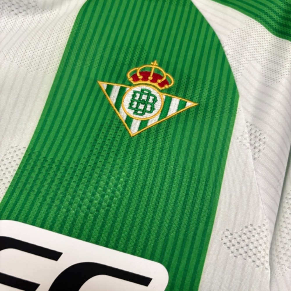 2025/26 Real Betis Home jersey Fan version