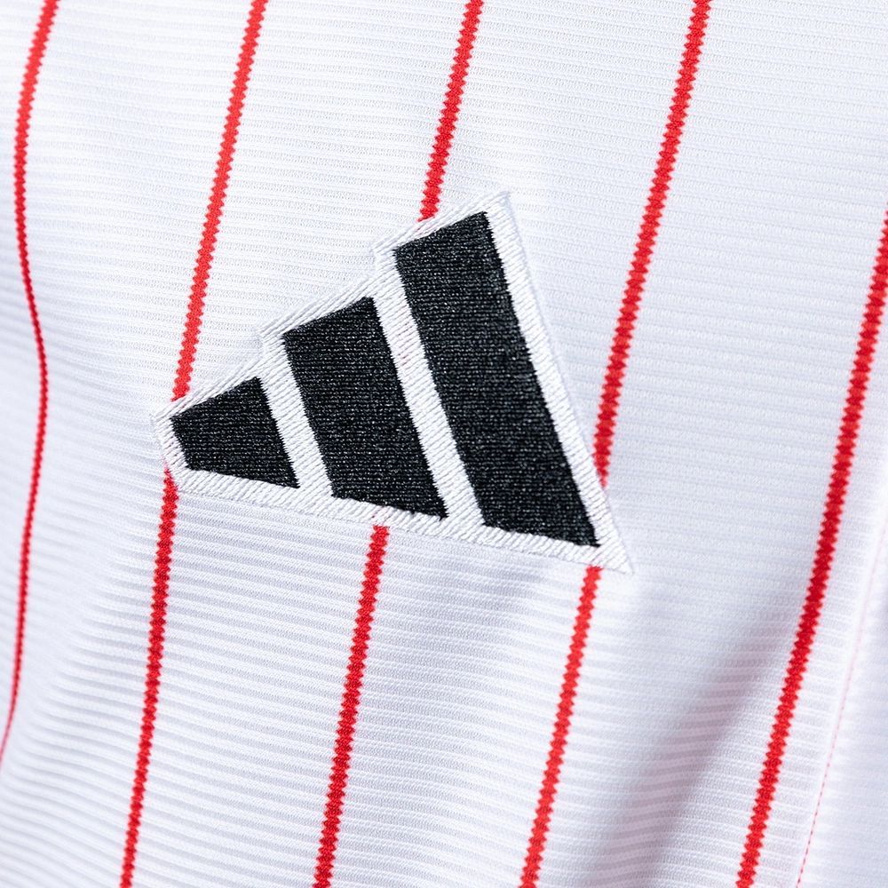 2025/26 River Plate Pack Full-Button Baseball White jersey Fan version