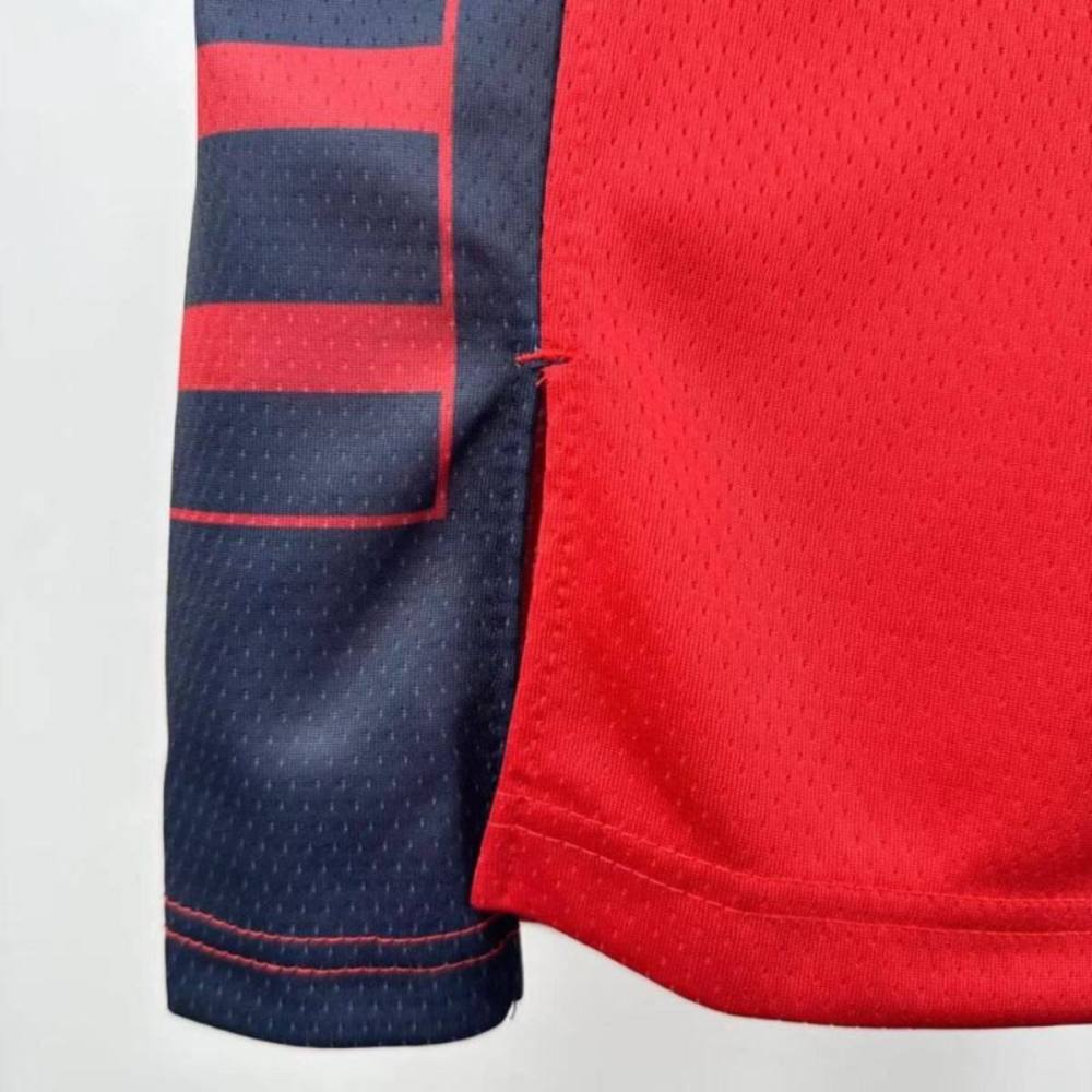 NBA Los Angeles Clippers 24/25 Round Neck JORDAN Edition Red Jersey PAUL#3 S-XXL