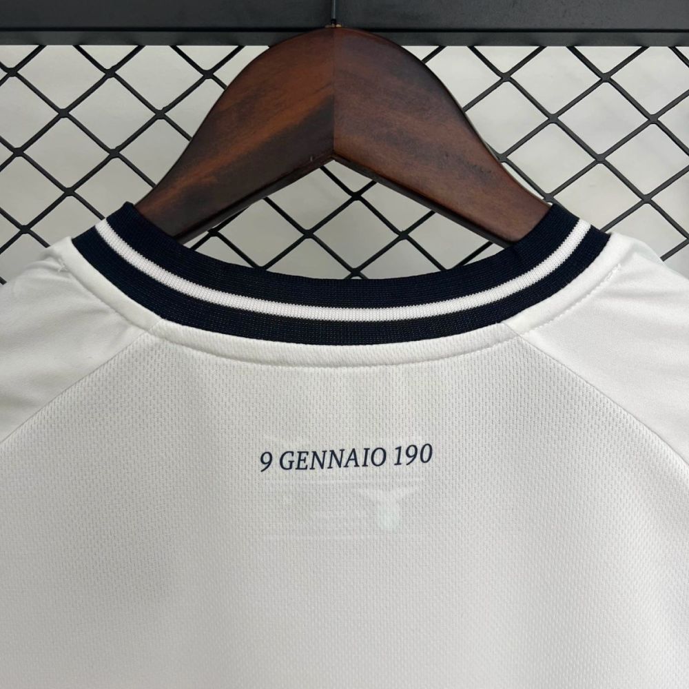 2025/26 Lazio Away White Jersey Fan Version
