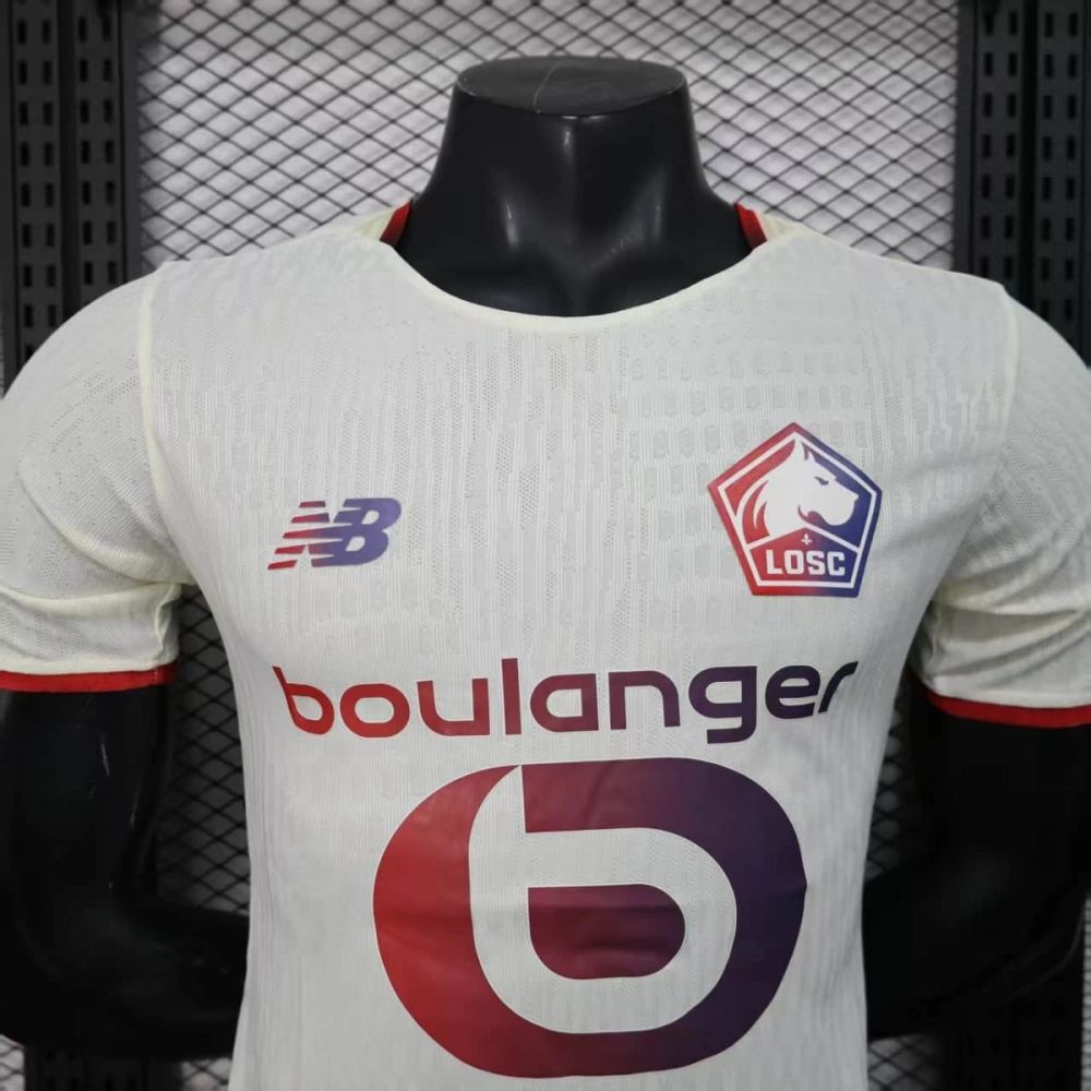 2025/26 Lille OSC Away Jersey Player Version