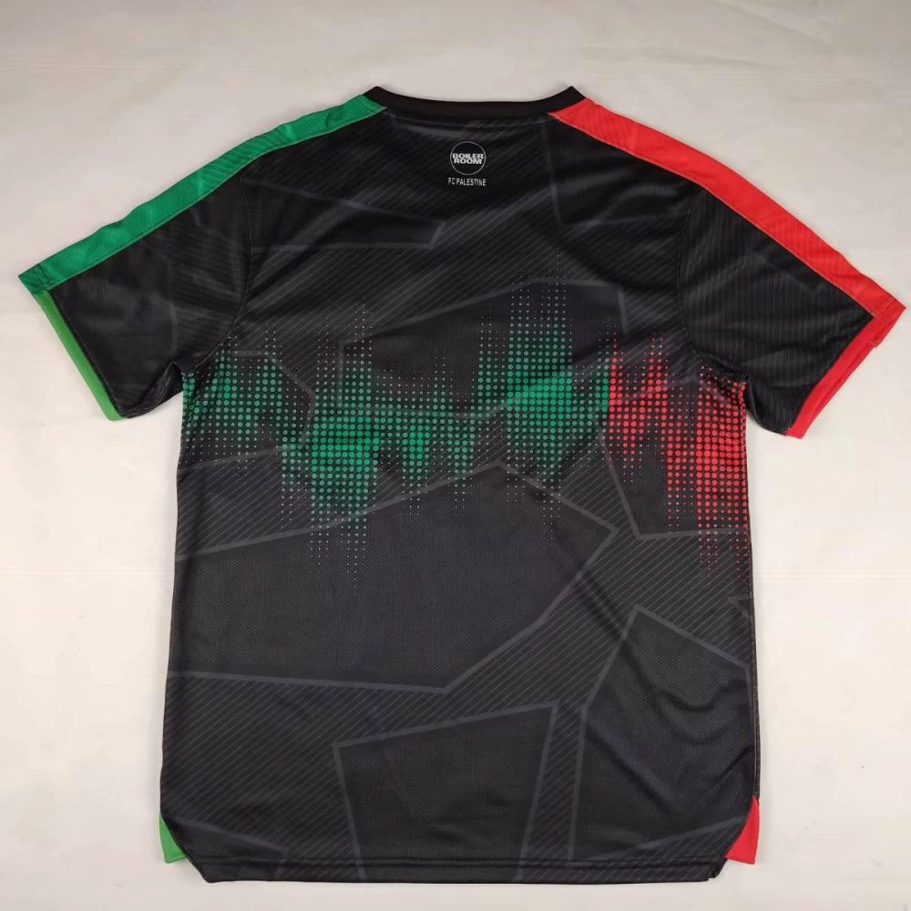 2025/26 CD Palestino Special Edition Black Jersey Fan Version