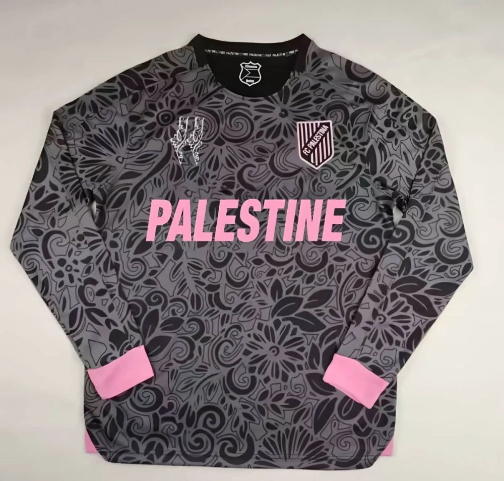 2025/26 CD Palestino Special Edition Grey Jersey Fan Version