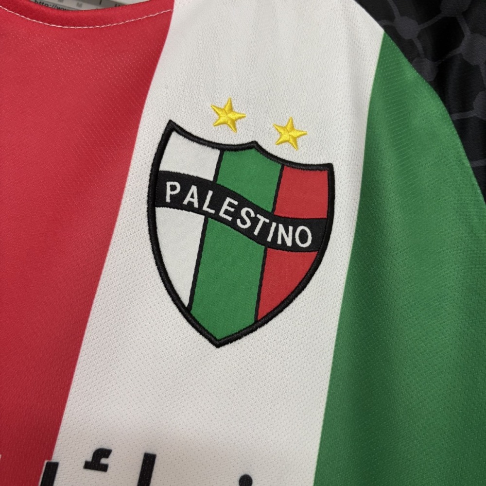2025/26 CD Palestino Home Jersey Fan Version