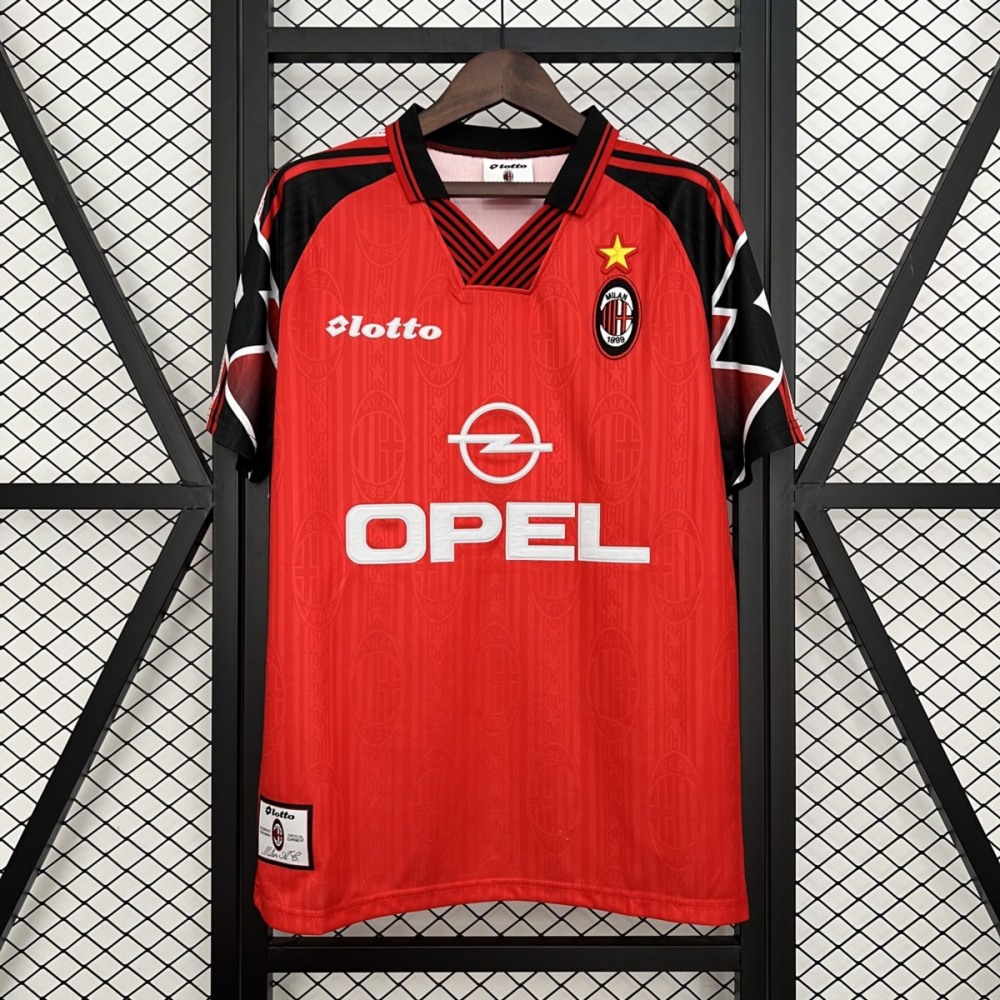 Retro AC Milan 98/99 Red jersey Fan Version
