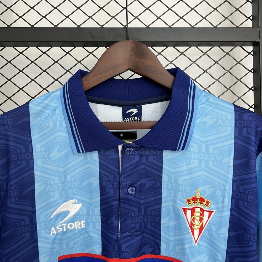 Retro Sporting Gijon 2002/03 Second Away jersey Fan Version