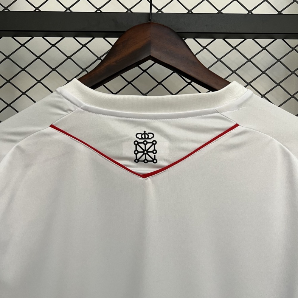 2025/26 Osasuna Second Away White Jersey Fan Version