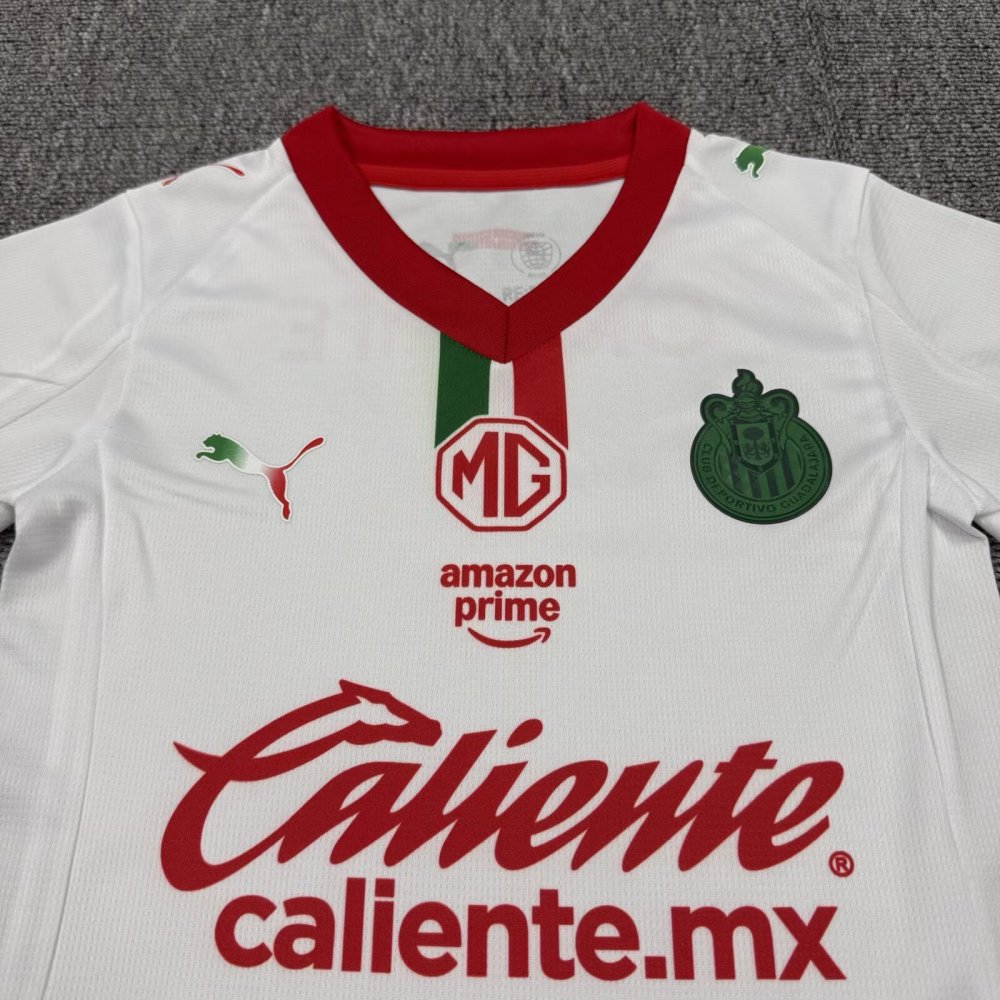 2025/26 Chivas Away jersey kids Kits size: 16-28