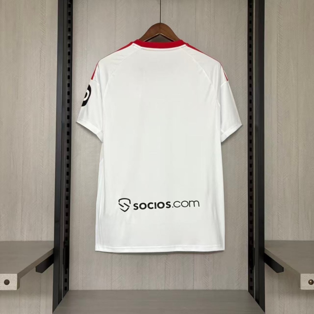 2025/26 Sevilla FC Home Jersey – Fan Version (BBCJersey)