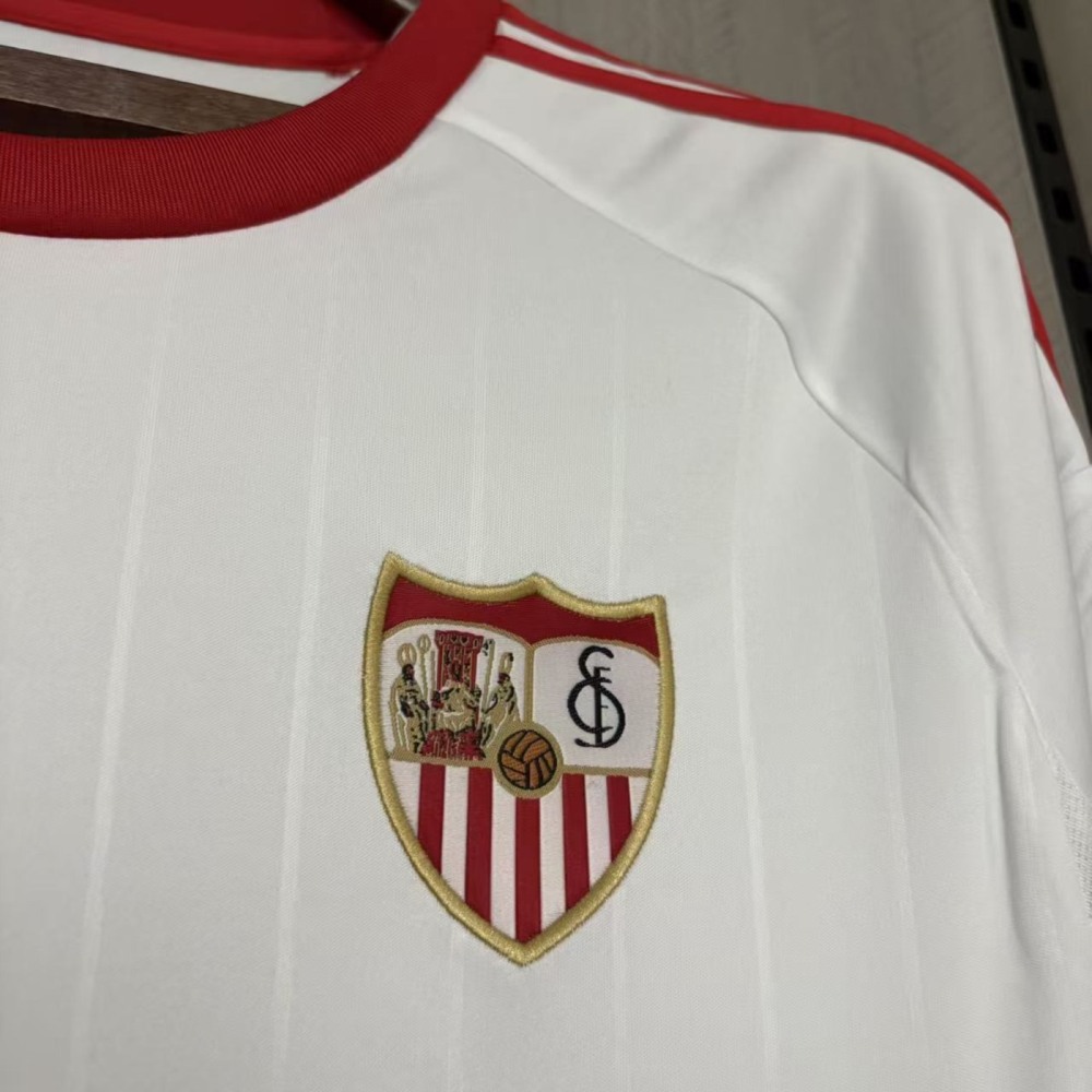 2025/26 Sevilla FC Home Jersey – Fan Version (BBCJersey)